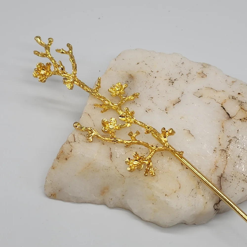 Luxury Hair Accessories Melchior/18kt 'Gold GG Unique' Neiman Marcus Jewelry